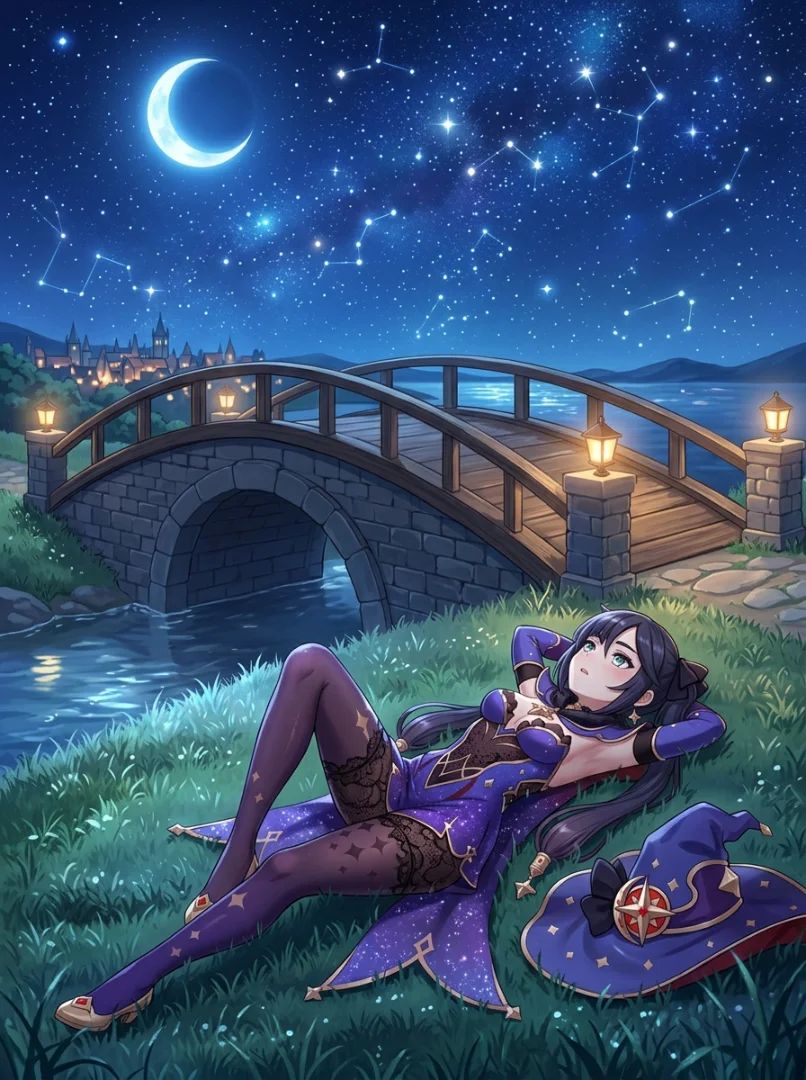 Mona, Stargazing