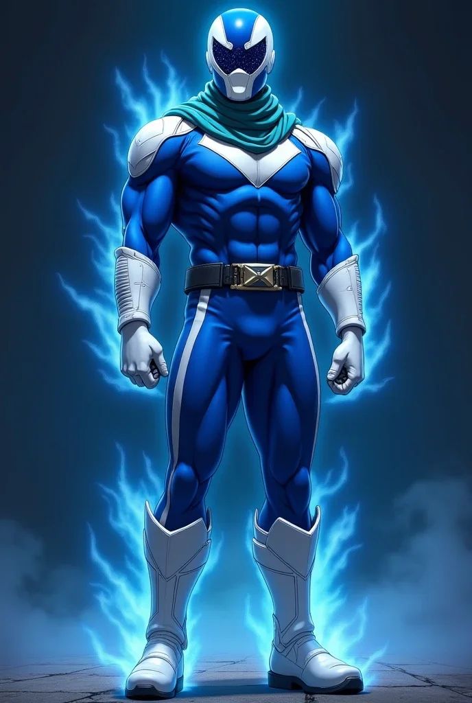 Blue Superhero