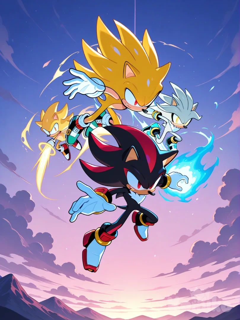 Sonic, Shadow and Silver