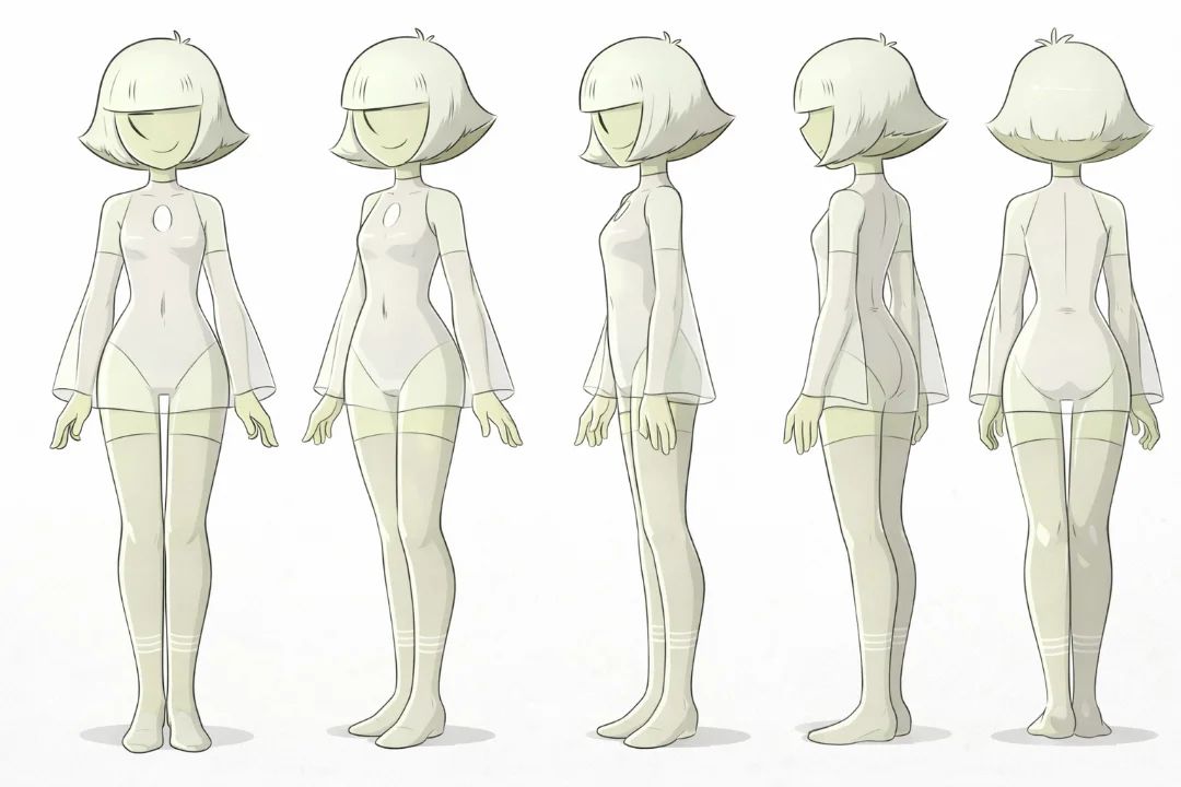 Lonely pearl (full body) + (steven_universe game)