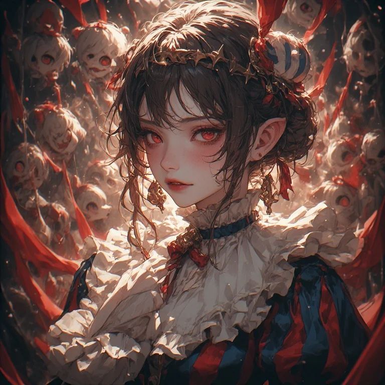 "Don't think about the skulls, darling. Focus on your own safety. instead."