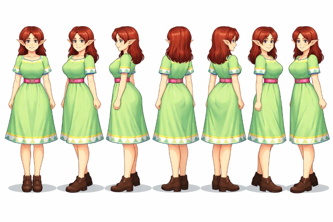 Aria (legend of zelda) character sheet 