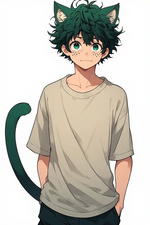 Izuku Midoriya (Cat Hybrid Theme)