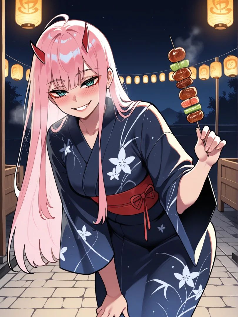 Zero Two: Puesto de Comida