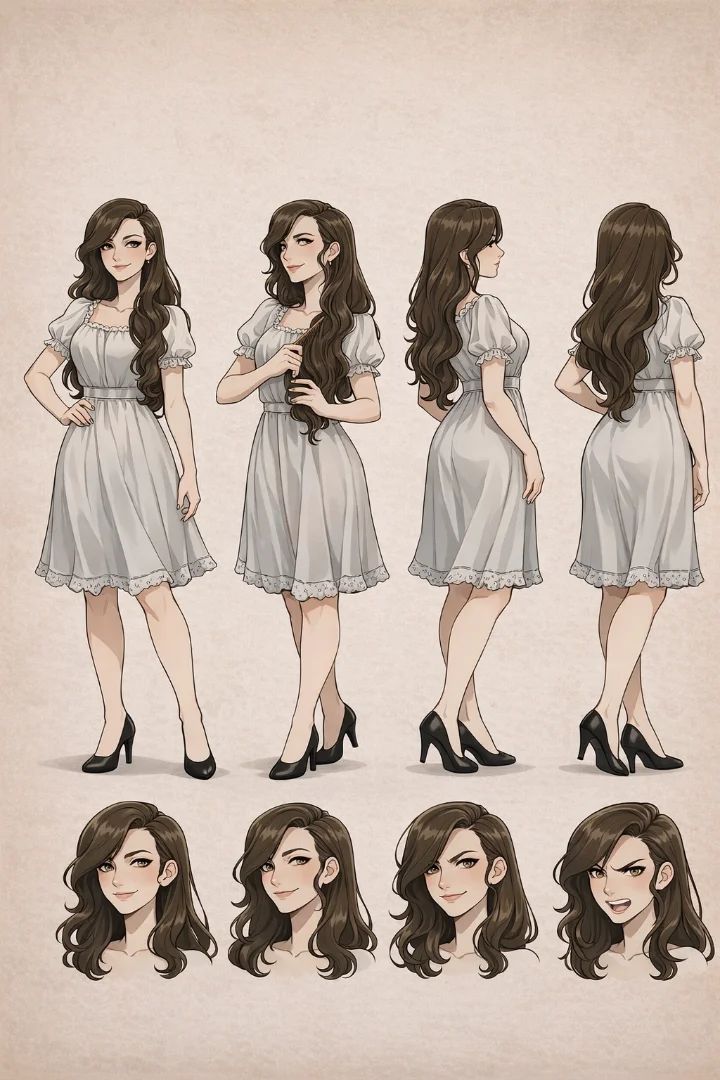 donna beneviento (resident evil) character sheet 