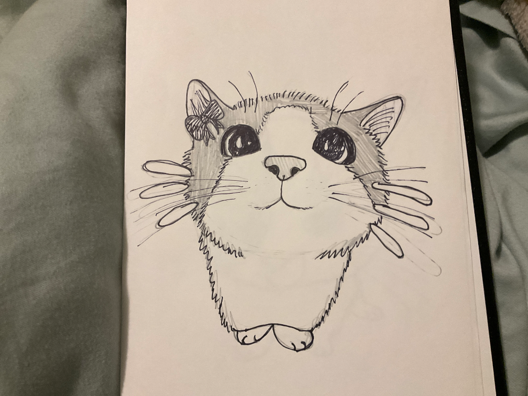 Emo cute kitty