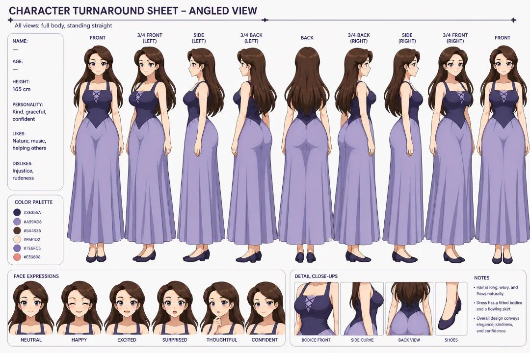 Vanessa ( little mermaid) character sheet 