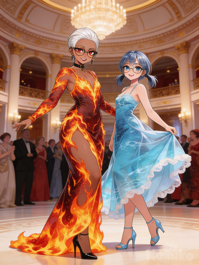 Fire and water!