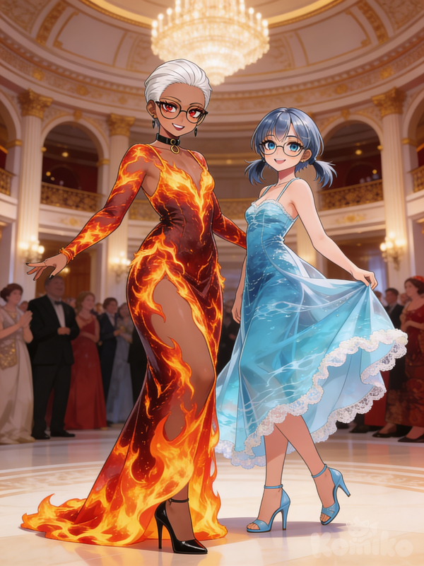 Fire and water!