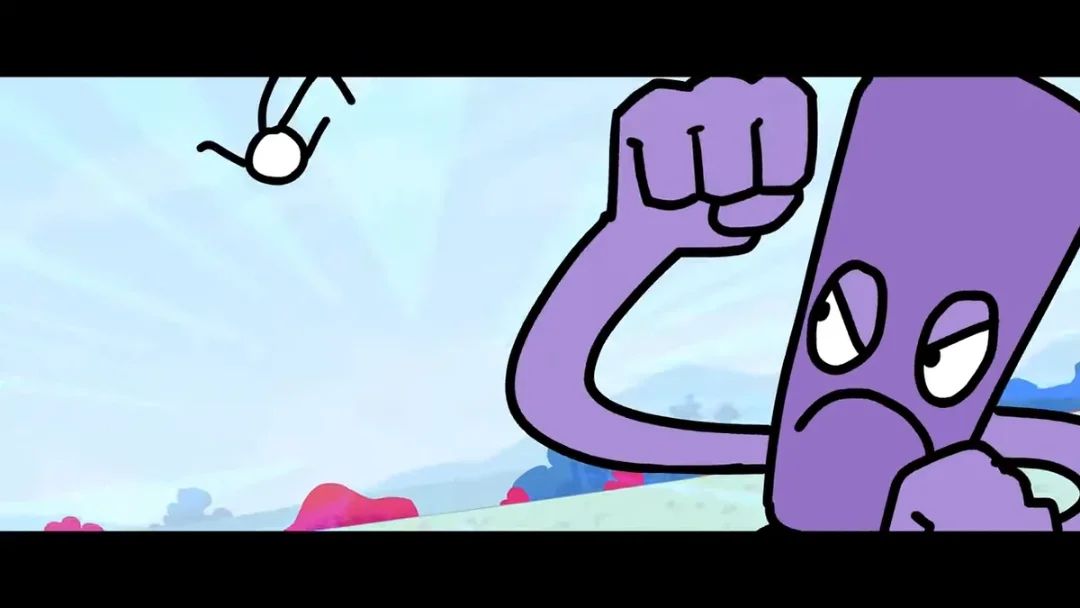 Exclamation Mark and Animatic fighting for some reason.