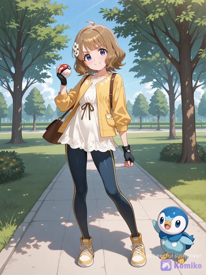New little triner Momoko
