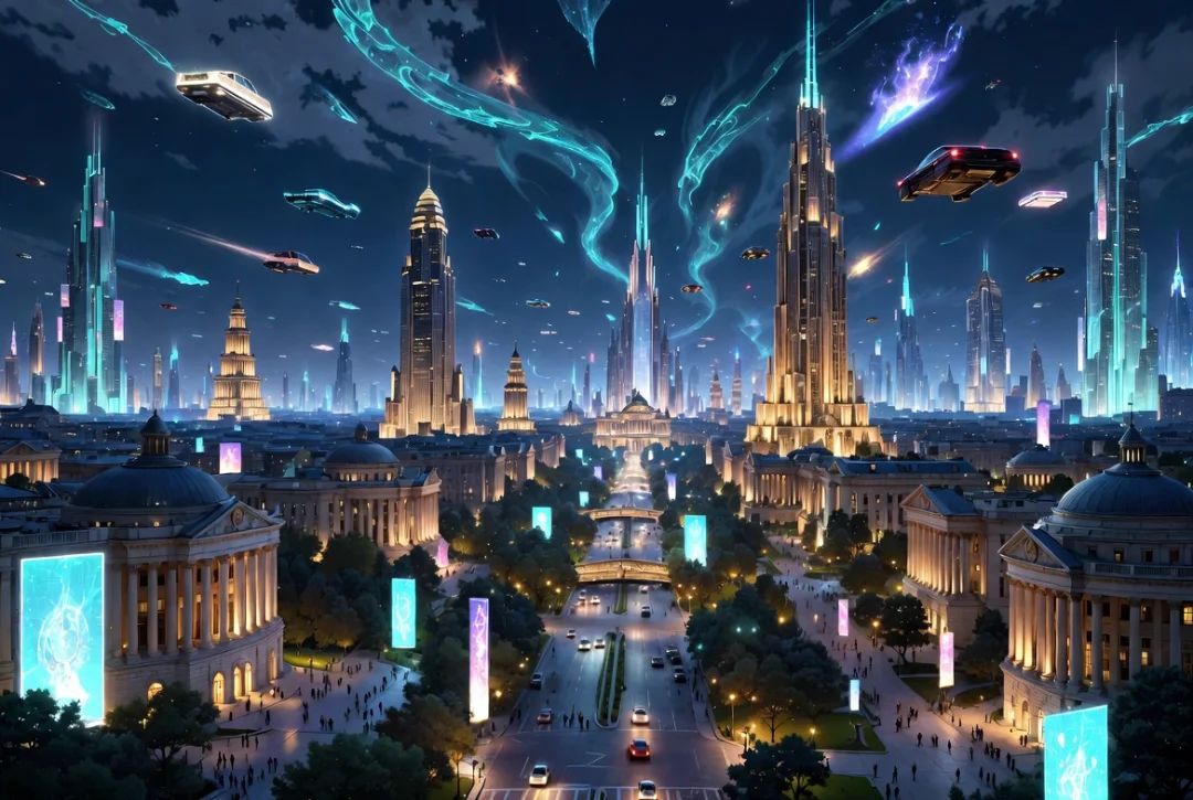 Lunea Prime, capital city of Népthelion, one of the few regions in Neptune's “habitable zone”