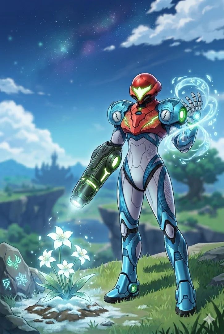 Samus in Teyvat
