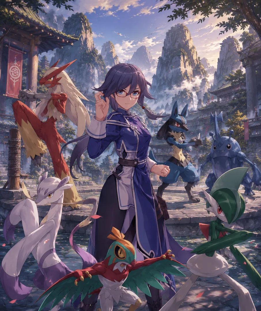 Fu Hua Pokemon Team