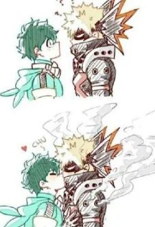 bakudeu mha comic strip