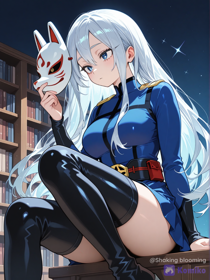 My Hero Academia : The fox masked girl 