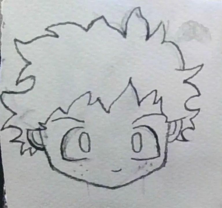 My drawing of deku!