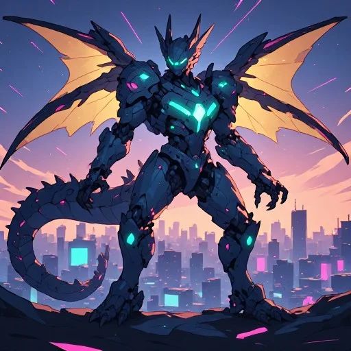 An Image Slideshow of the Starborn MechaDrake 