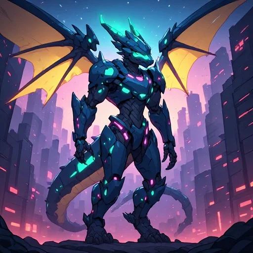 An Image Slideshow of the Starborn MechaDrake 