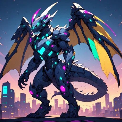 An Image Slideshow of the Starborn MechaDrake 