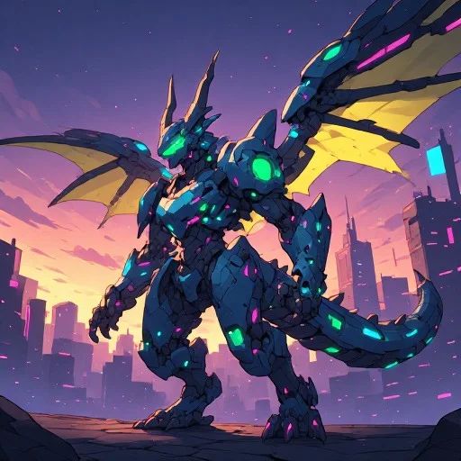 An Image Slideshow of the Starborn MechaDrake 