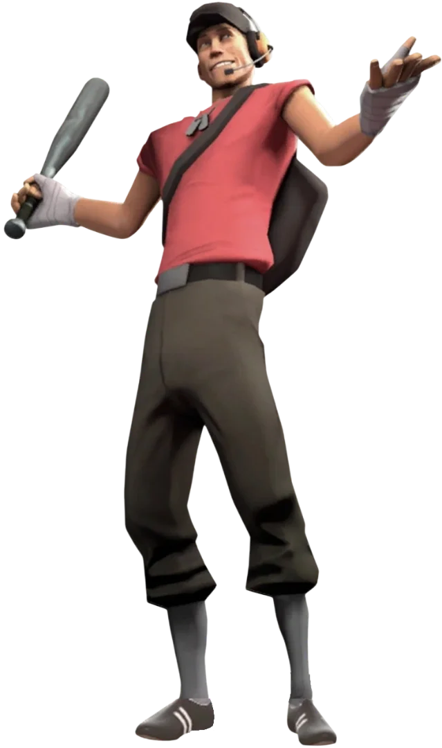 Scout TF2 is now a character