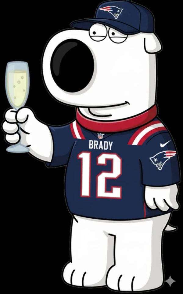 Brian Griffin in new England Patriots