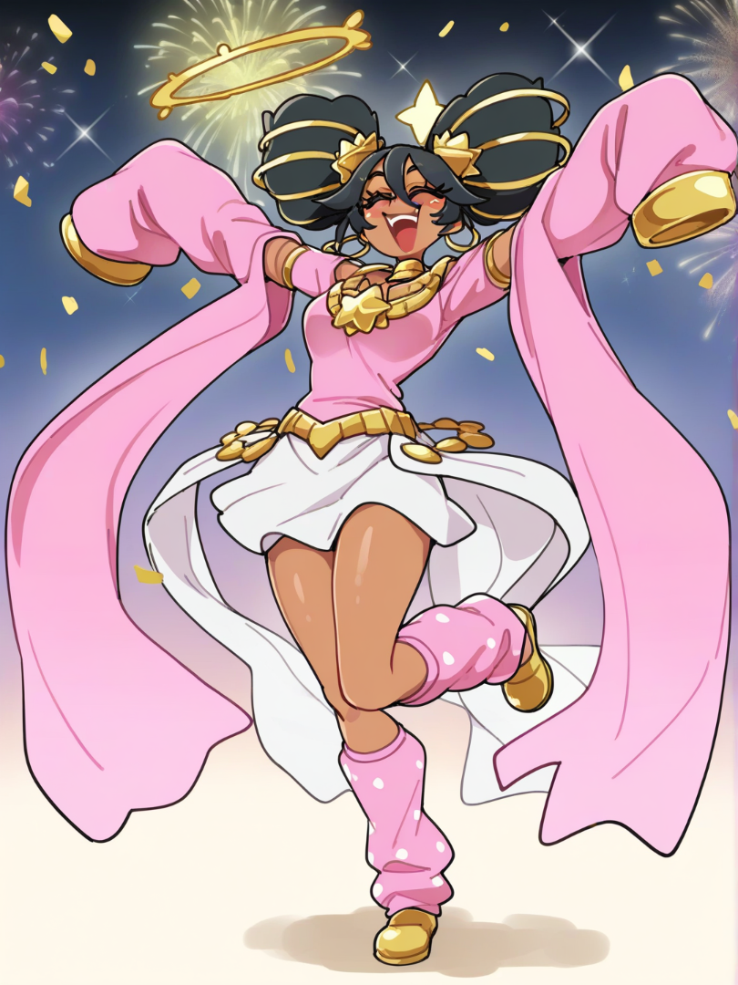 The pink star goddess