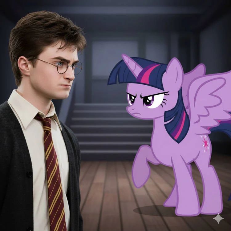 harry Potter vs Twilight sparkle