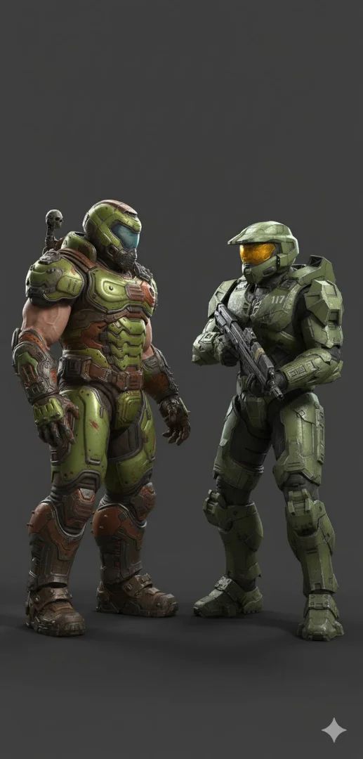 doom vs Halo