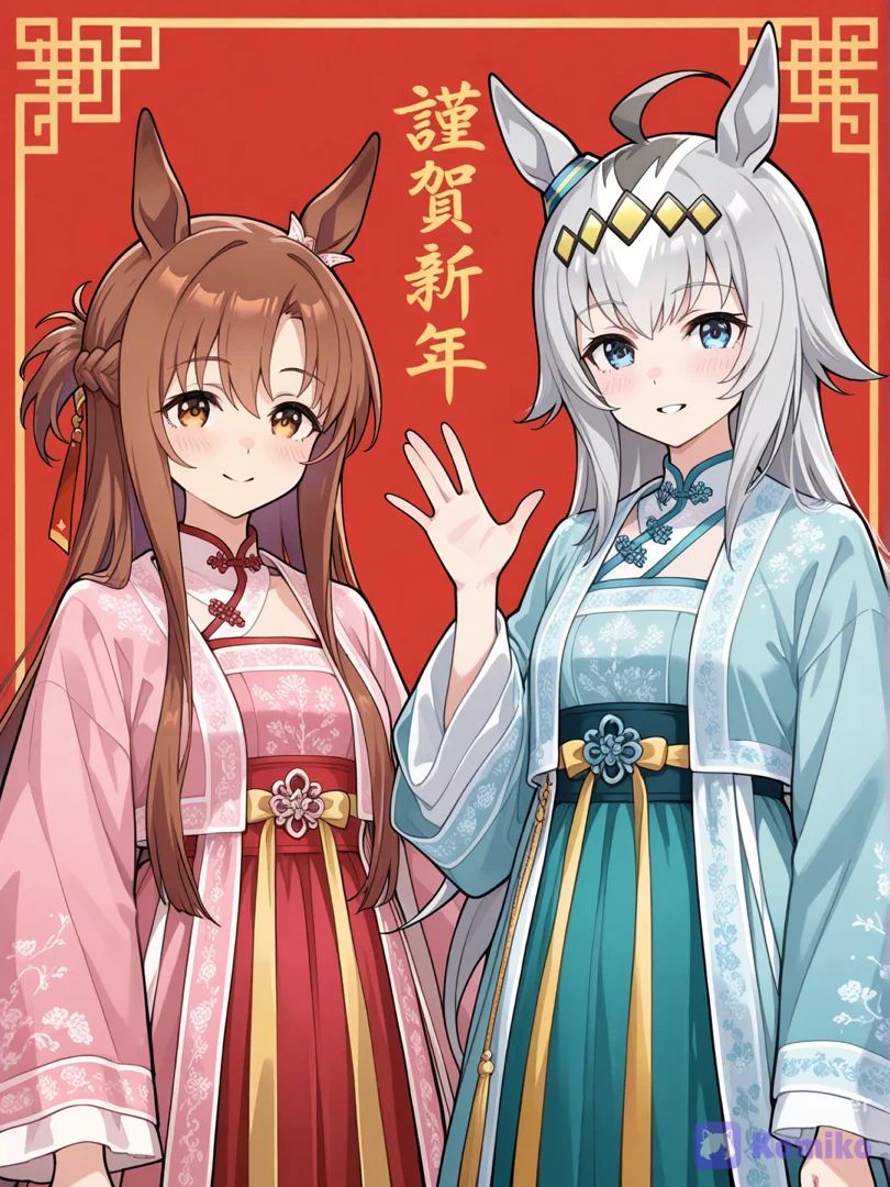 Oguri cap and Asuna