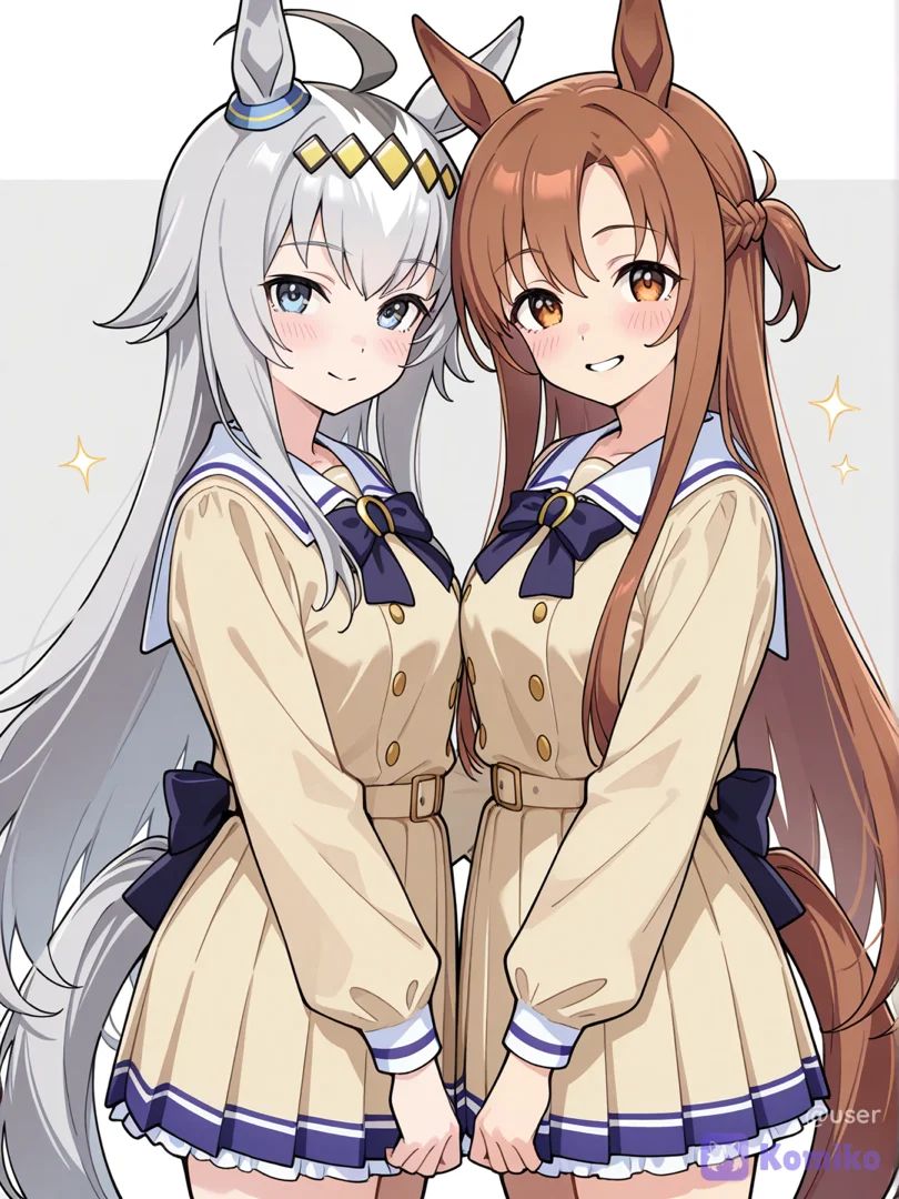 Oguri cap and Asuna
