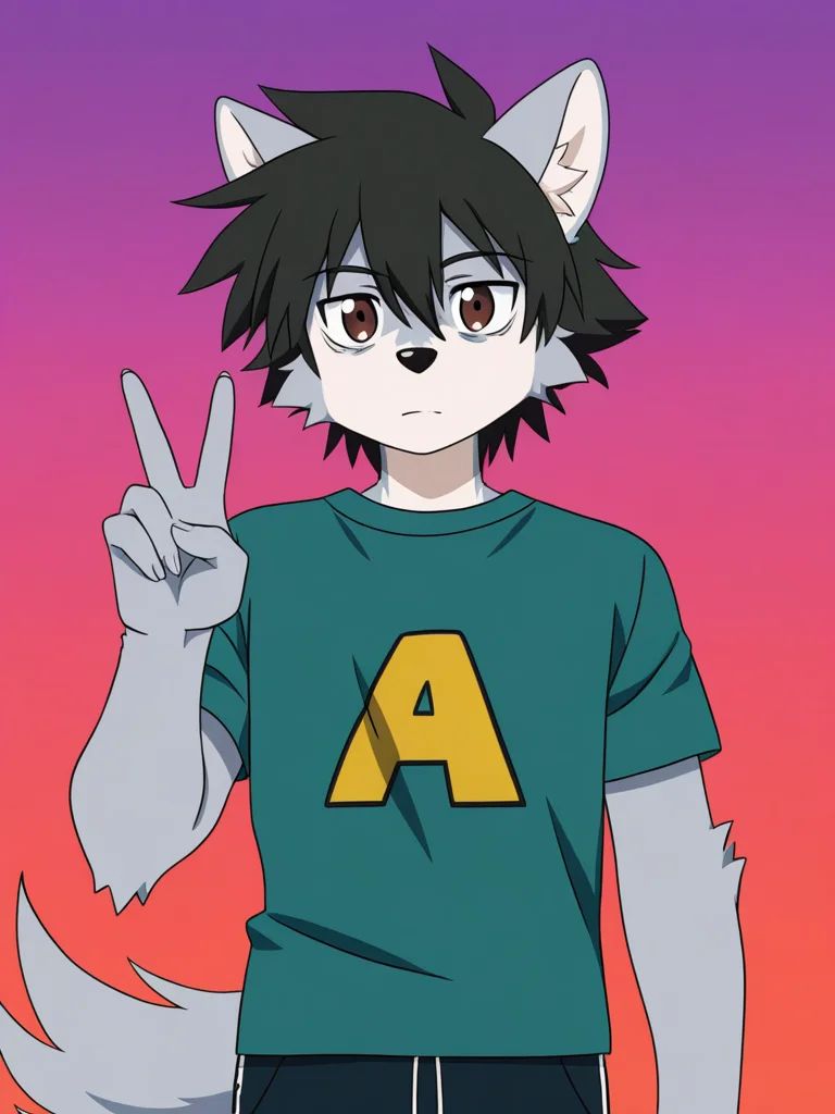 [pop-anime-style]  wolf vs wolf