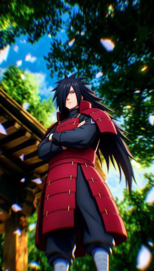 Madara's Fierce Gaze 🌳🔥
