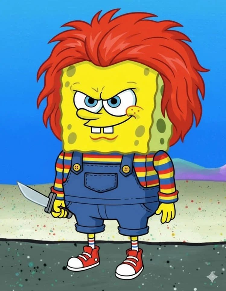 SpongeBob SquarePants as Chucky