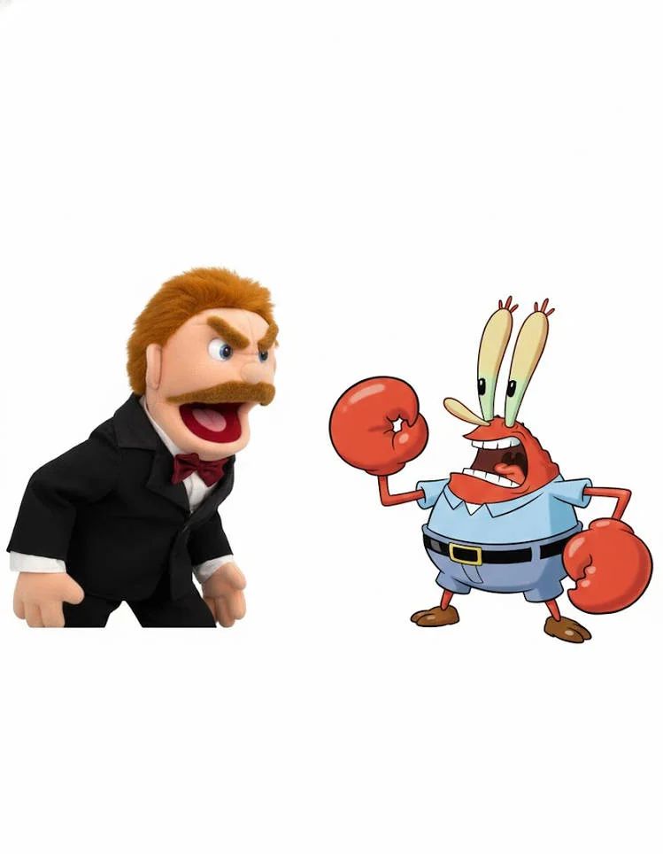 Mr Goodman vs Mr krabs