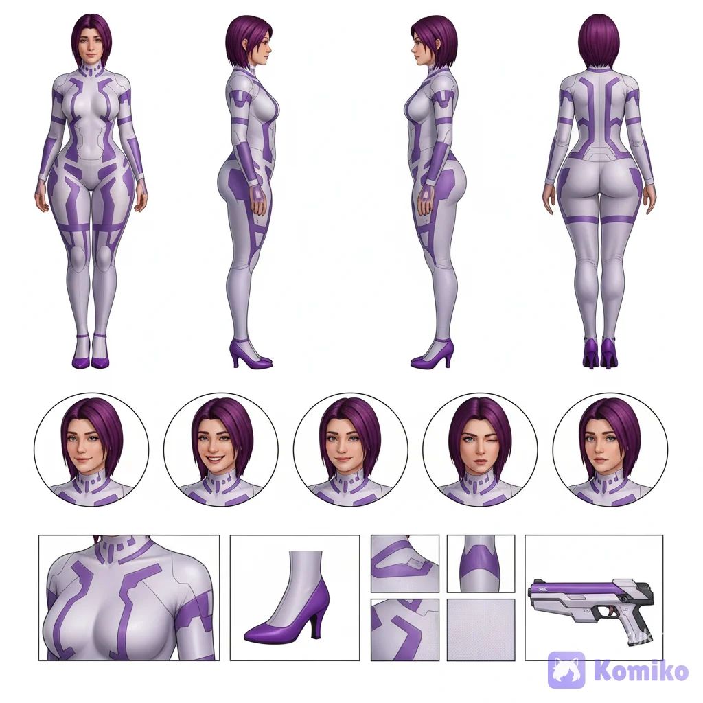 Cortana (halo) character sheet