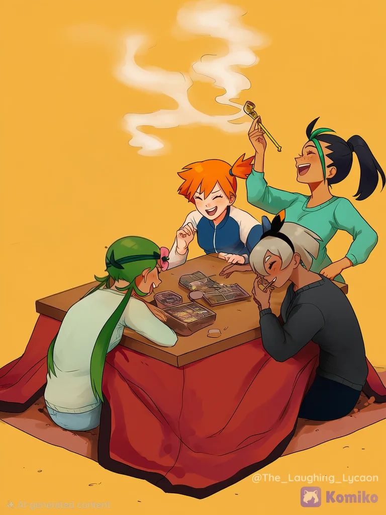 Hang time with the PokeGals