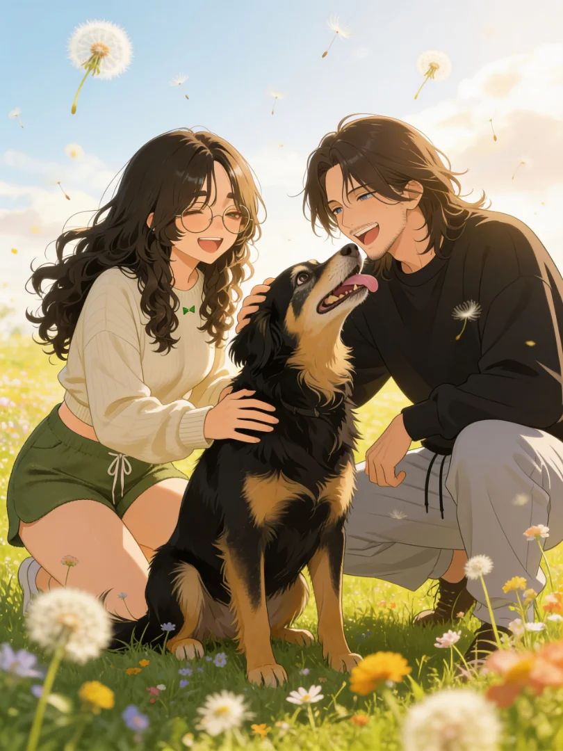 🌼🐶Happy Place with My Favorites🐶🌼