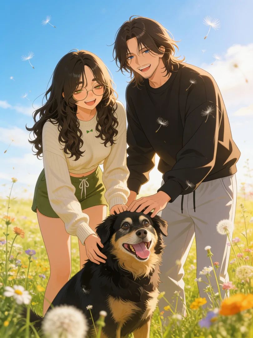 🌼🐶Happy Place with My Favorites🐶🌼