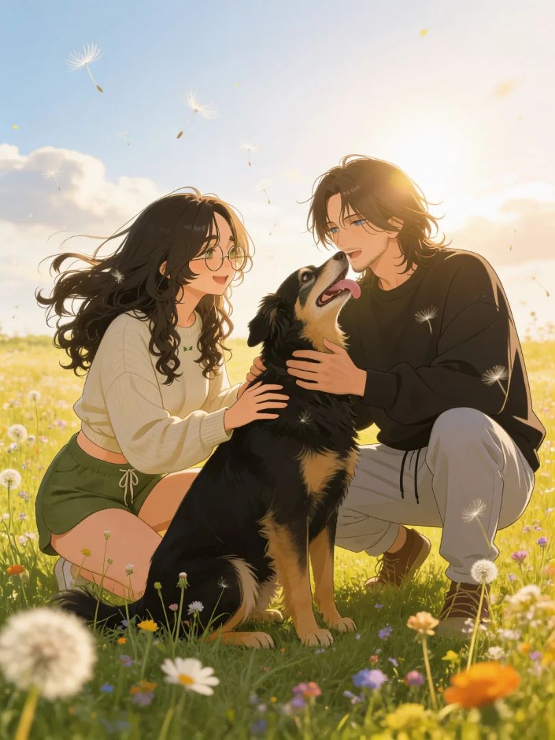 🌼🐶Happy Place with My Favorites🐶🌼
