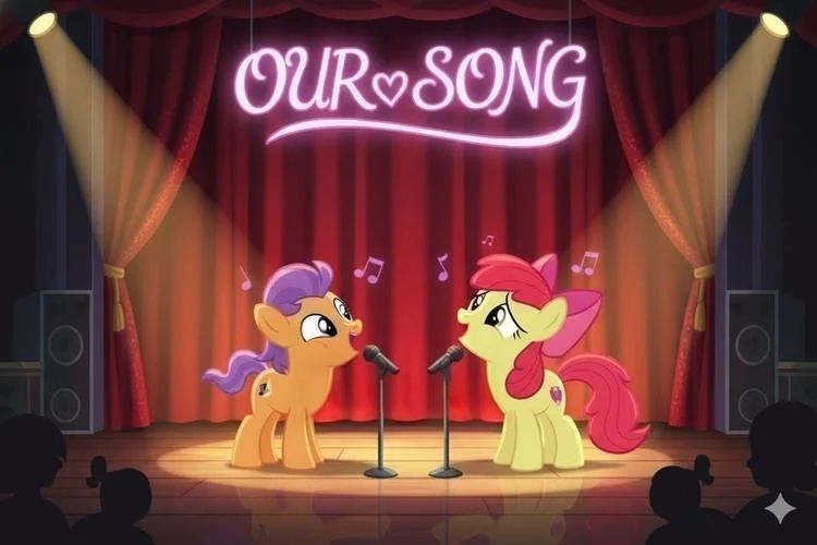 cartoon characters singing songs
