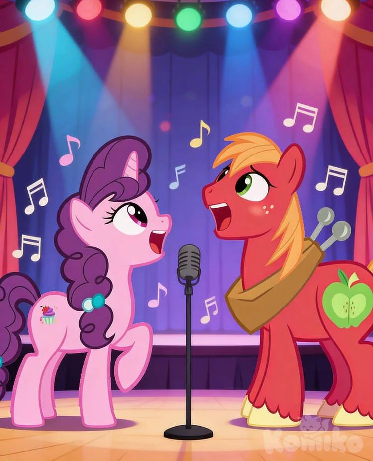 cartoon characters singing songs