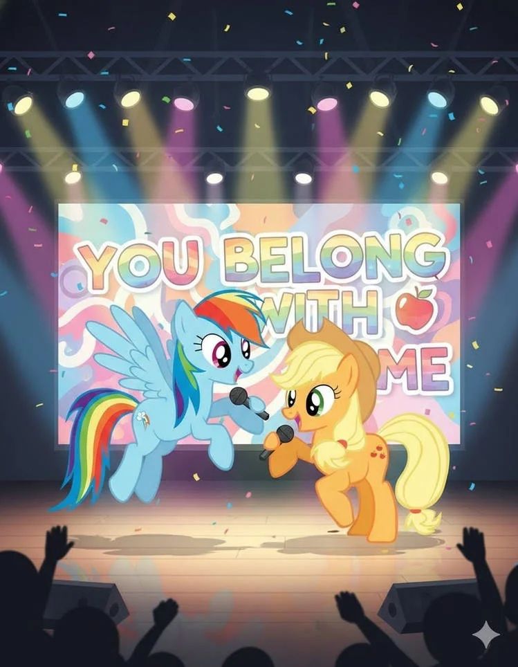 cartoon characters singing songs