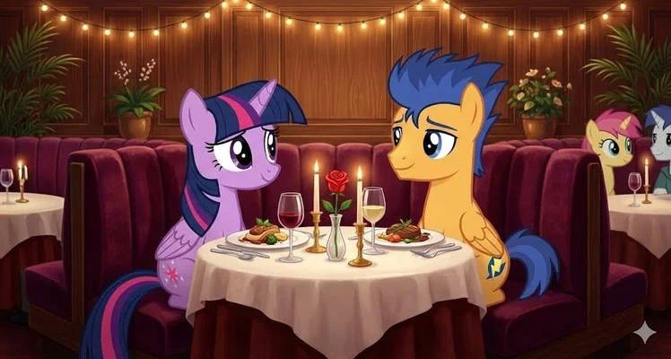 cartoon characters on dates or dubble dates