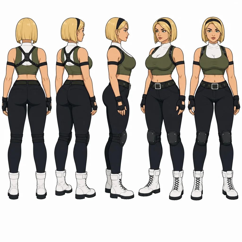 Sonya (mortal kombat) character sheet