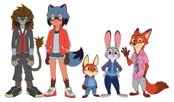 KINGDOM HEARTS BNA Disney-Verse