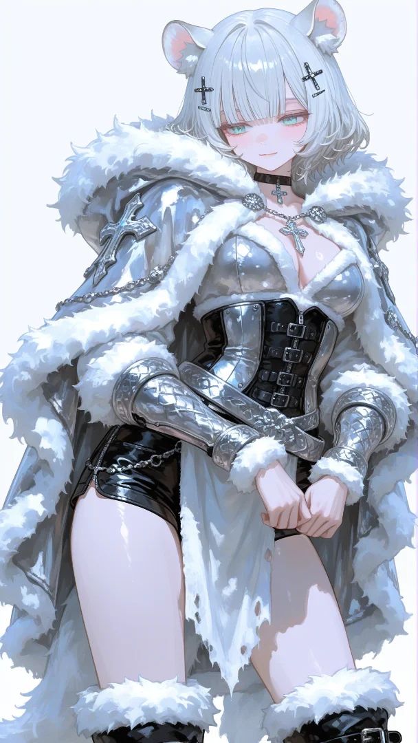A Cute Snowfield Warrior