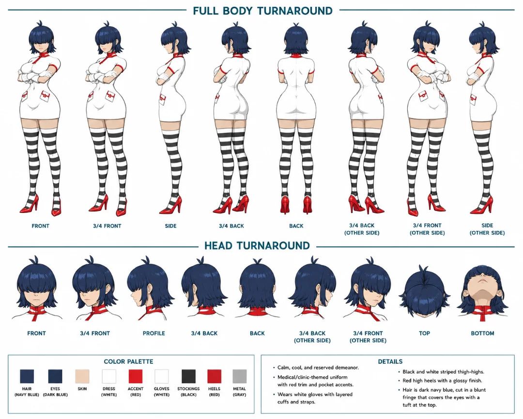 Noodles (gorillaz) character sheet