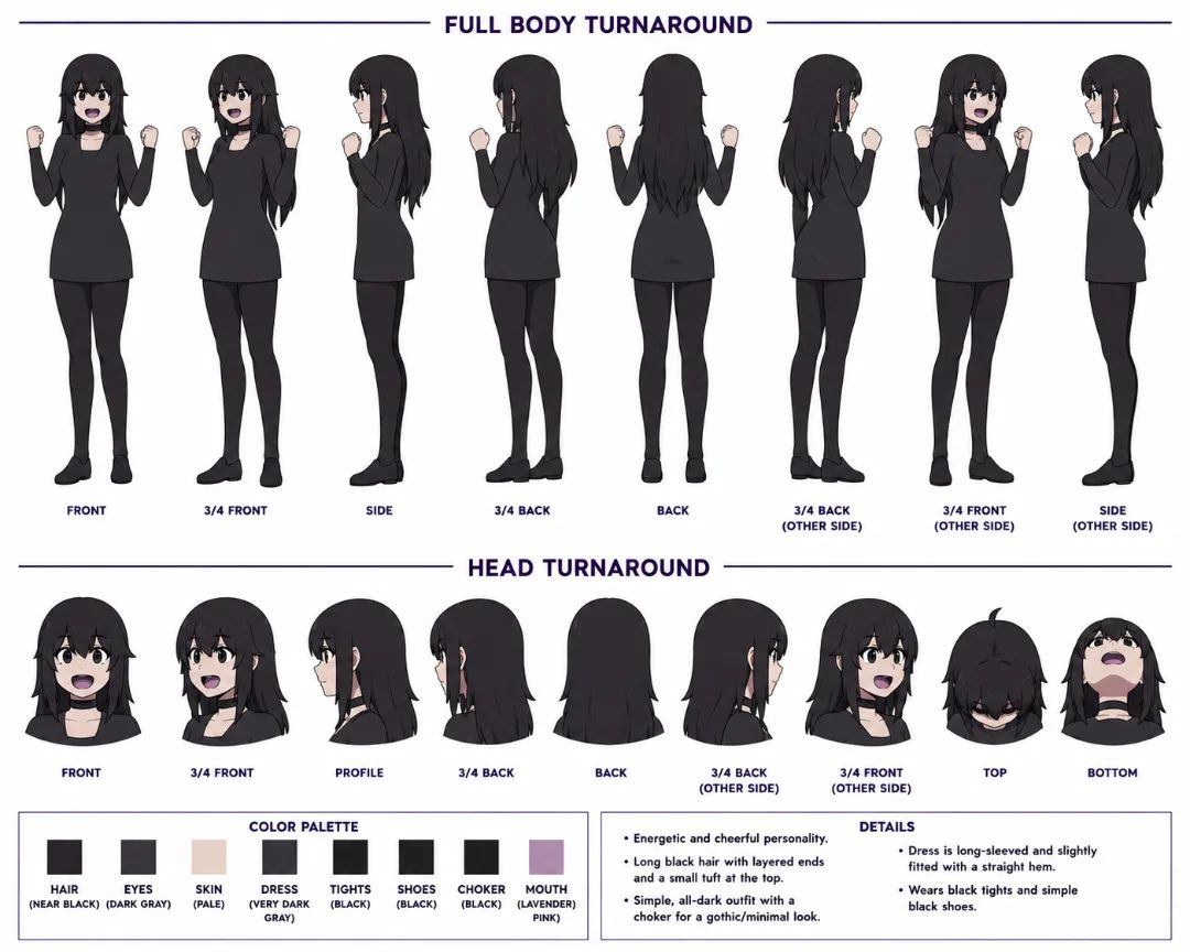 Enderwoman (Minecraft) character sheet